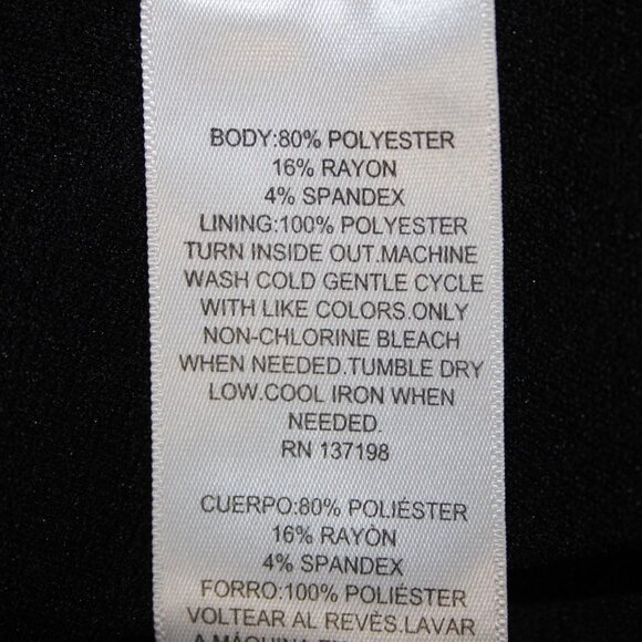 Maluma Romper NEW $90 Royalty Sz 4 Black Halter Open Sides Poly Rayon Romper - Picture 12 of 14